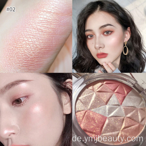 Highlighter Make-up Gesichts-Make-up Lang anhaltender Glanz Kosmetik